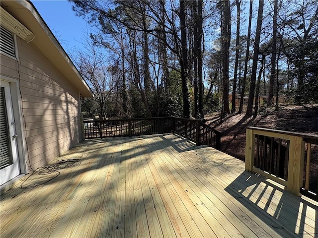 2807 Mcclave Dr, Doraville, GA 30340 - view of wooden deck