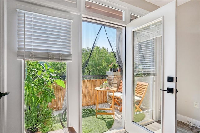 840 United Ave SE Unit 205, Atlanta, GA 30312 - doorway with baseboards