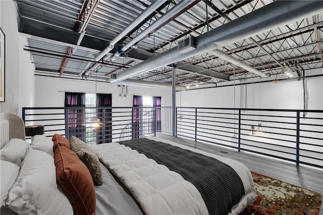 572 Edgewood Ave NE Unit 309, Atlanta, GA 30312 - bedroom with wood-type flooring