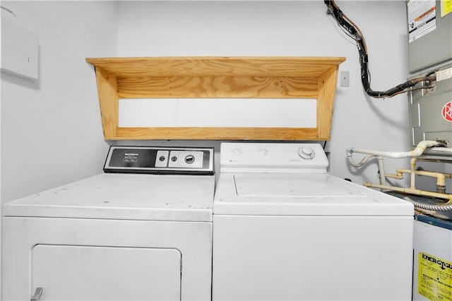 572 Edgewood Ave NE Unit 309, Atlanta, GA 30312 - clothes washing area with washing machine and dryer