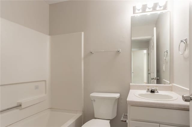711 Ashley Ln, Stone Mountain, GA 30087 - full bathroom featuring vanity and  shower combination