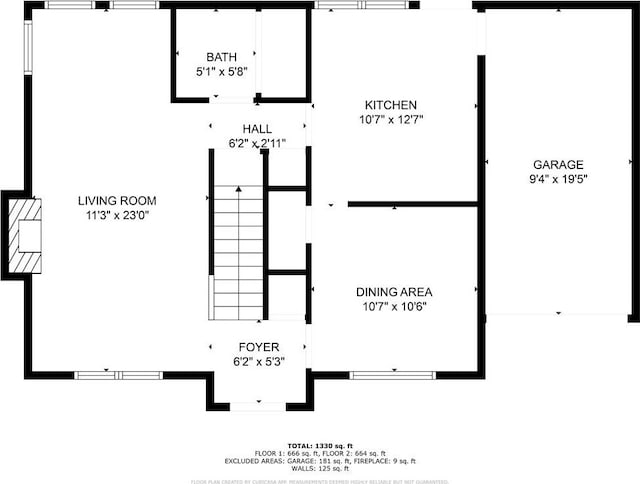 711 Ashley Ln, Stone Mountain, GA 30087 - view of room layout