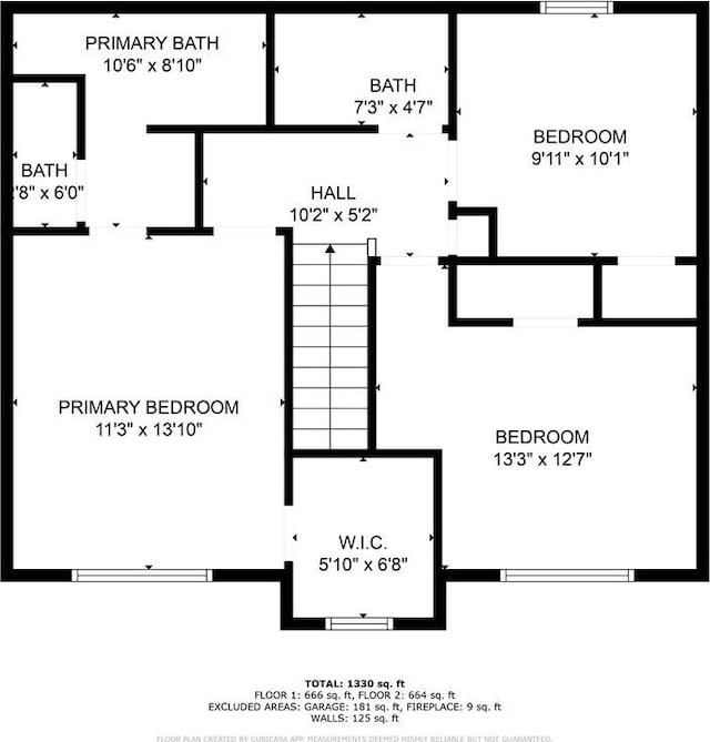 711 Ashley Ln, Stone Mountain, GA 30087 - view of property floor plan
