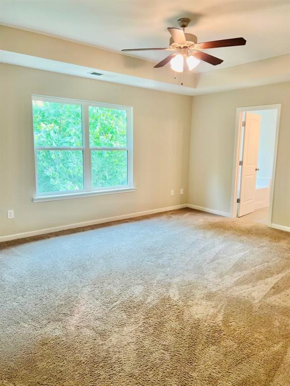 377 Fieldcrest Dr, Dallas, GA 30132 - empty room featuring carpet flooring, ceiling fan, and baseboards