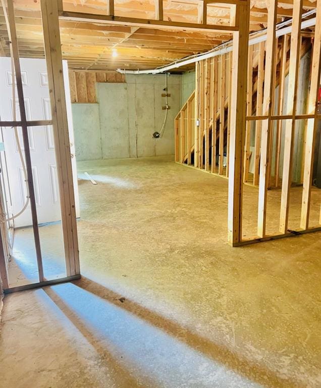 377 Fieldcrest Dr, Dallas, GA 30132 - view of unfinished below grade area