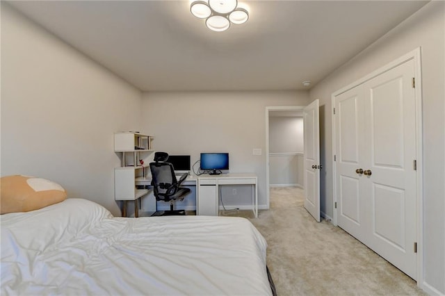 5452 Fountainhead Ln, Auburn, GA 30011 - bedroom featuring baseboards and light colored carpet