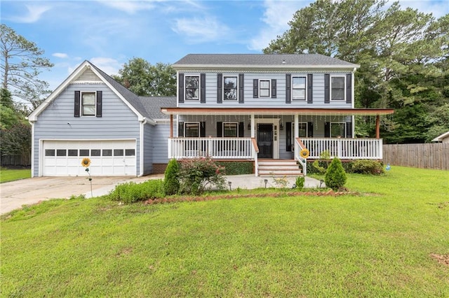 1433 Janice Ct SW, Lilburn, GA 30047 - colonial home featuring a garage, a porch, and driveway