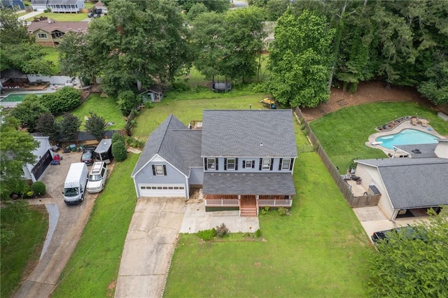 1433 Janice Ct SW, Lilburn, GA 30047 - view from above of property