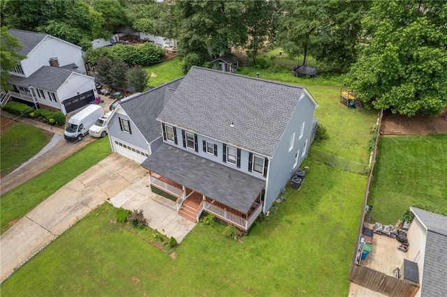1433 Janice Ct SW, Lilburn, GA 30047 - aerial view of property and surrounding area