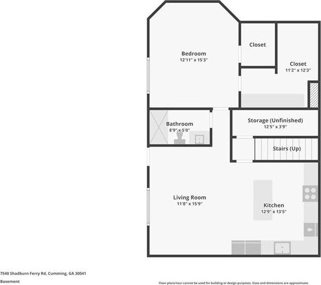 7540 Shadburn Ferry Rd, Cumming, GA 30041 - room layout