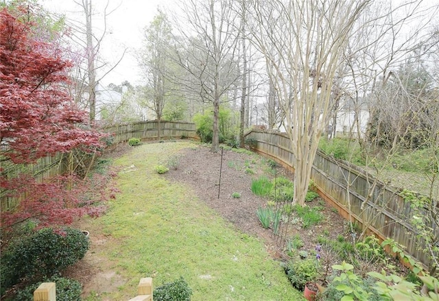 988 Vintage Pointe Dr, Lawrenceville, GA 30044 - view of yard with a fenced backyard