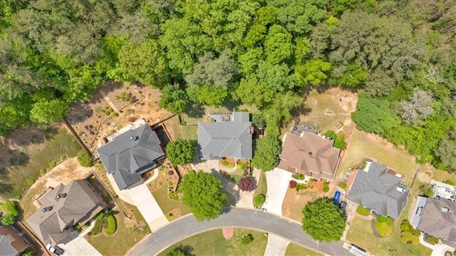 birds eye view of property featuring a residential view