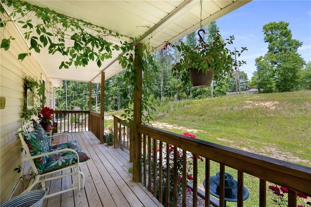 212 Postell Rd, Dallas, GA 30157 - deck with a lawn
