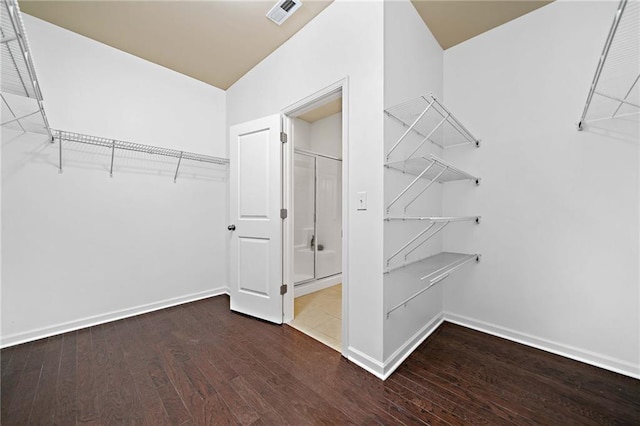 123 Meridian Dr, Woodstock, GA 30188 - spacious closet featuring wood finished floors