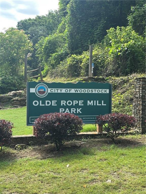 123 Meridian Dr, Woodstock, GA 30188 - view of community sign