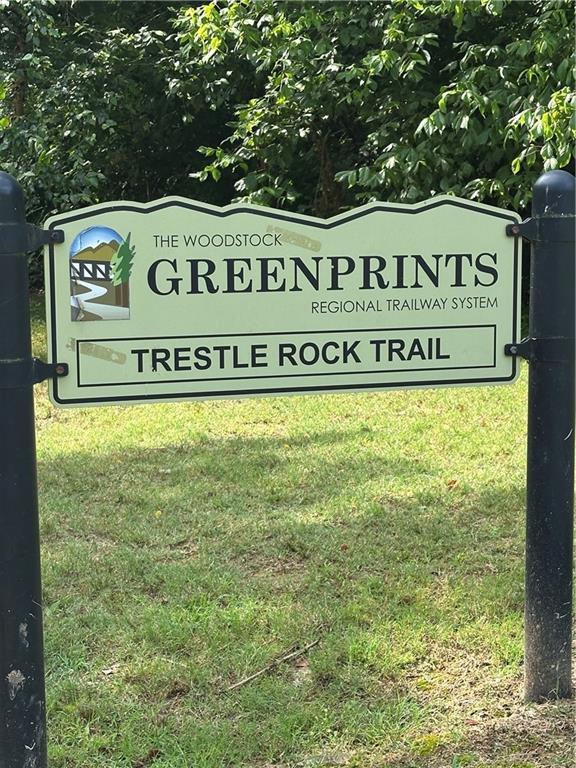 123 Meridian Dr, Woodstock, GA 30188 - view of community sign