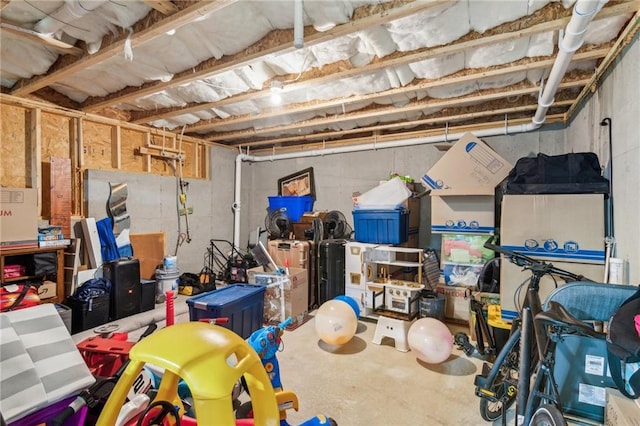 6360 Boulder Rdg, Cumming, GA 30028 - view of unfinished basement