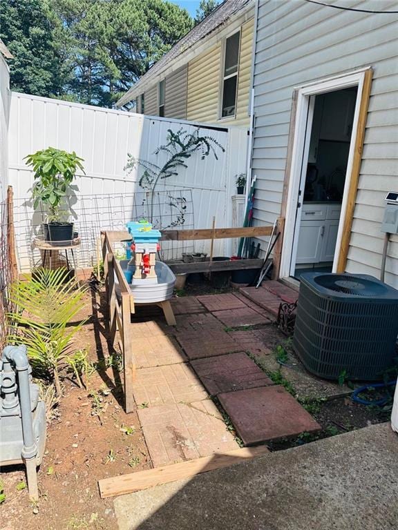 4312 Idlewood Ln, Tucker, GA 30084 - view of patio with central air condition unit