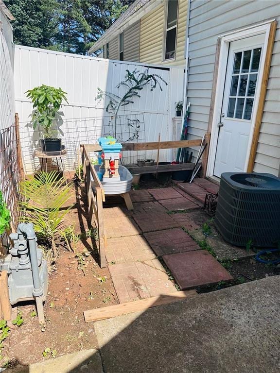 4312 Idlewood Ln, Tucker, GA 30084 - view of patio featuring cooling unit