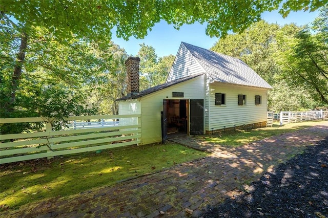 view of rear view of house