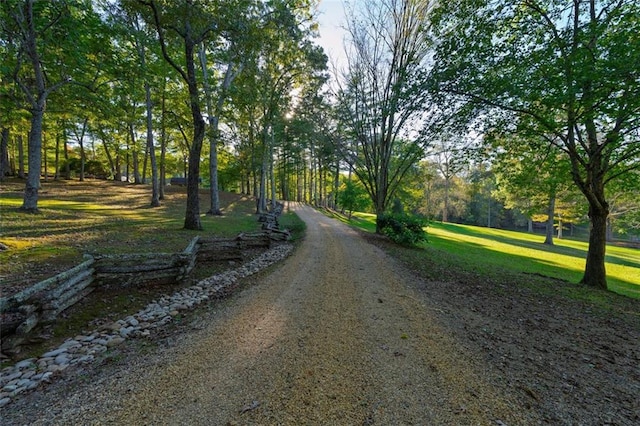 view of street