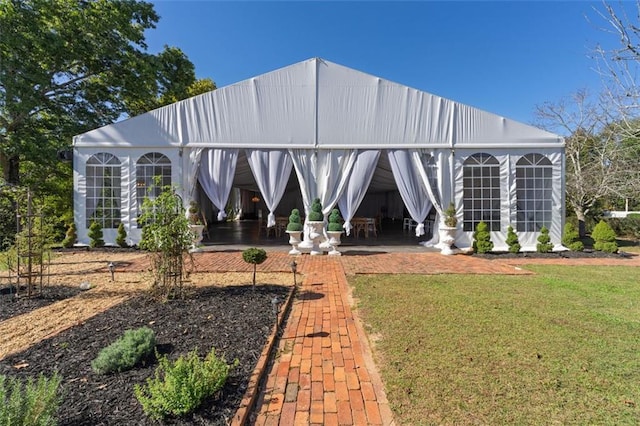 view of home's community featuring a patio