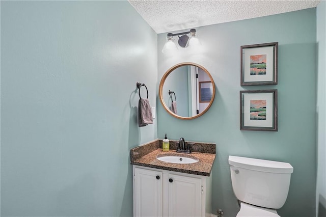 1771 Defoor Ave NW Unit D, Atlanta, GA 30318 - half bath with a textured ceiling, toilet, and vanity