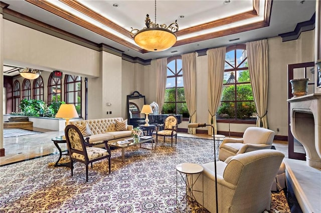 3334 Peachtree Rd NE Unit 1609, Atlanta, GA 30326 - lobby with crown molding