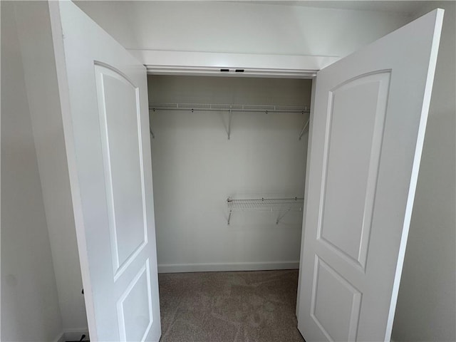 view of closet