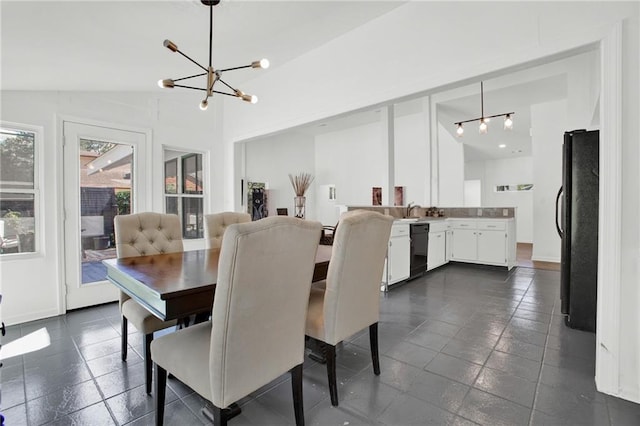 1048 Indian Hills Pkwy, Marietta, GA 30068 - dining space featuring a chandelier