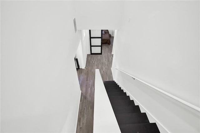 1048 Indian Hills Pkwy, Marietta, GA 30068 - staircase with wood finished floors