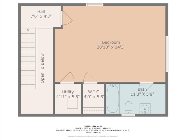 1048 Indian Hills Pkwy, Marietta, GA 30068 - property floor plan