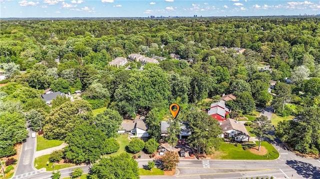 1048 Indian Hills Pkwy, Marietta, GA 30068 - aerial view of a heavily wooded area