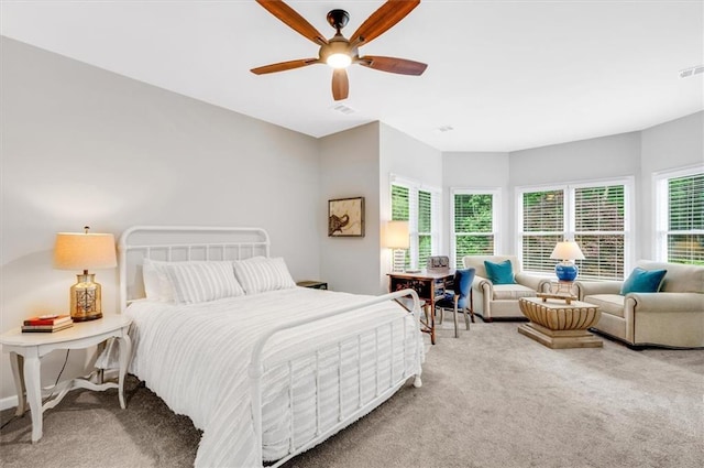 1473 Cardova Pointe, Dunwoody, GA 30338 - bedroom featuring carpet and a ceiling fan