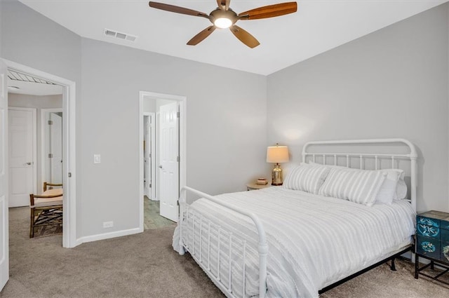 1473 Cardova Pointe, Dunwoody, GA 30338 - bedroom featuring carpet floors and ceiling fan