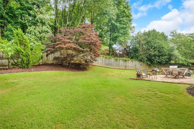 1473 Cardova Pointe, Dunwoody, GA 30338 - fenced backyard featuring a patio