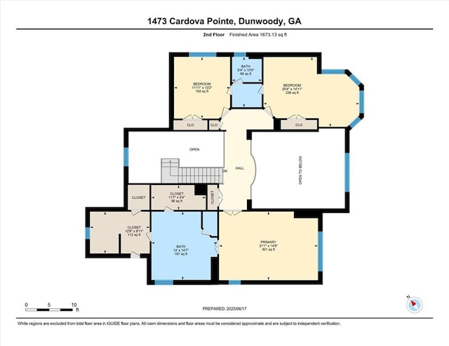 1473 Cardova Pointe, Dunwoody, GA 30338 - view of property floor plan