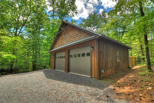 179 Huckleberry Ln, Ellijay, GA 30536 - view of detached garage