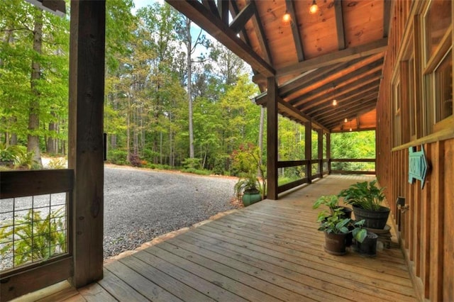 179 Huckleberry Ln, Ellijay, GA 30536 - view of deck