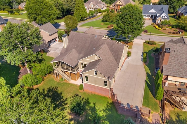 4424 Longmead Rd, Flowery Branch, GA 30542 - aerial view of residential area