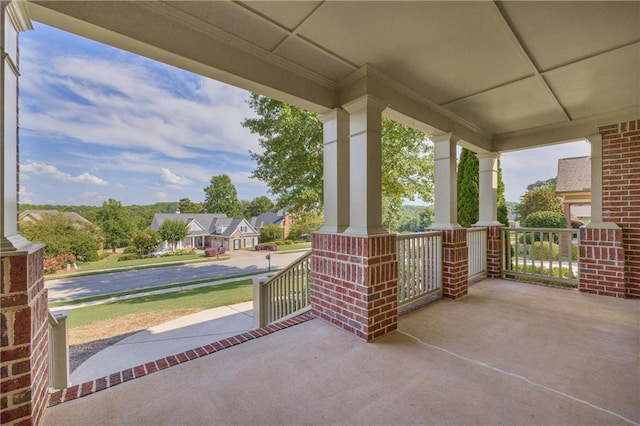 4424 Longmead Rd, Flowery Branch, GA 30542 - porch with a residential view