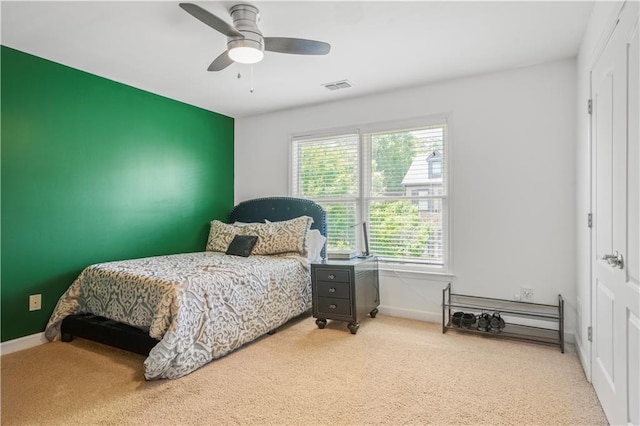 1165 Laurel Pl SE, Smyrna, GA 30080 - carpeted bedroom featuring baseboards and a ceiling fan