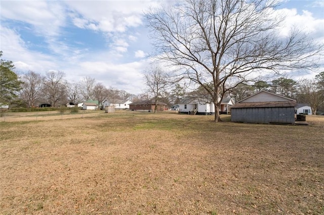 view of yard