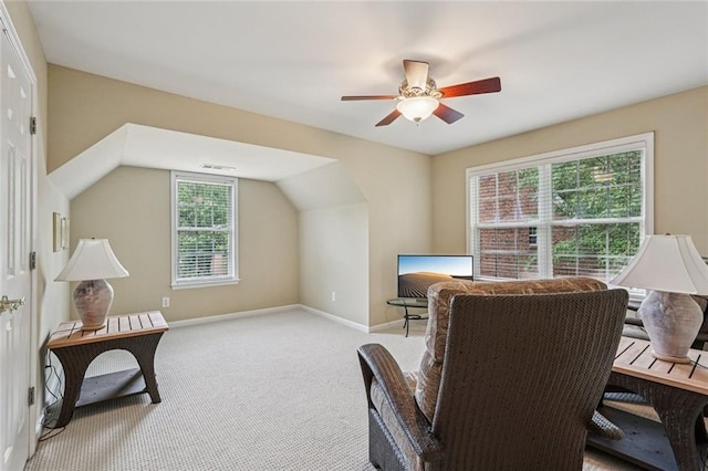25 Hampreston Ct, Johns Creek, GA 30022 - home office featuring ceiling fan and carpet flooring