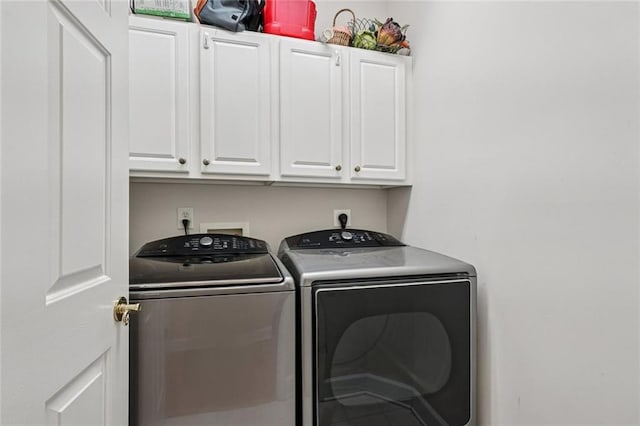 25 Hampreston Ct, Johns Creek, GA 30022 - washroom featuring separate washer and dryer and cabinet space