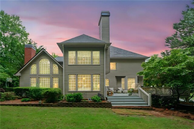 775 Barberry Dr, Milton, GA 30004 - colonial-style house with brick siding and a front yard
