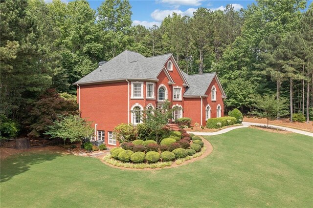 775 Barberry Dr, Milton, GA 30004 - aerial view of a pool
