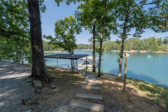 6160 Lake Lanier Heights Rd, Buford, GA 30518 - dock area with a water view