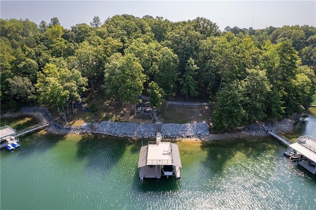 6160 Lake Lanier Heights Rd, Buford, GA 30518 - bird's eye view of a large body of water