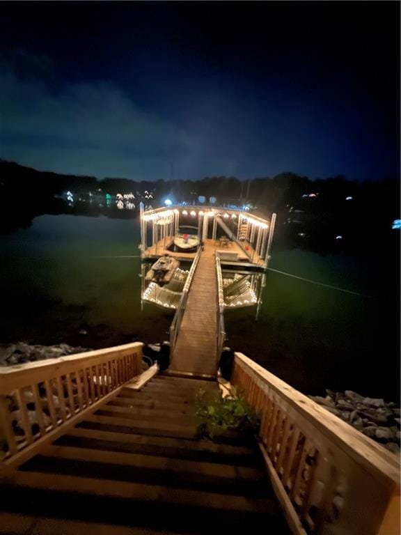 6160 Lake Lanier Heights Rd, Buford, GA 30518 - view of dock area